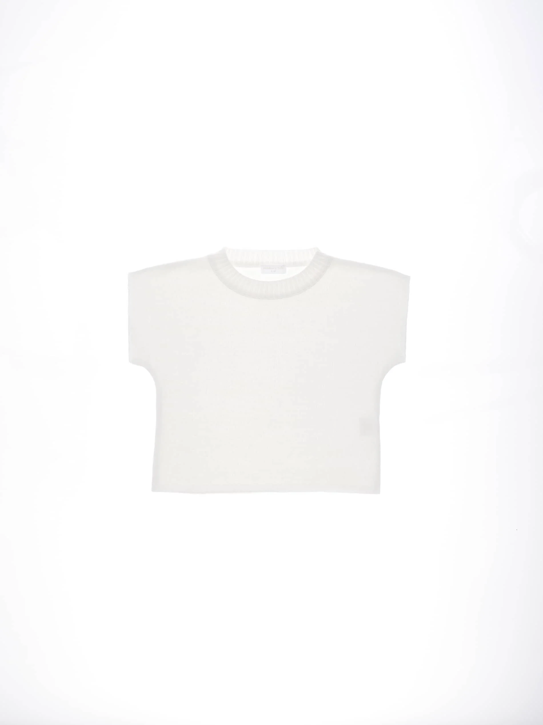 T-shirt oversize - kremowy - Image 5